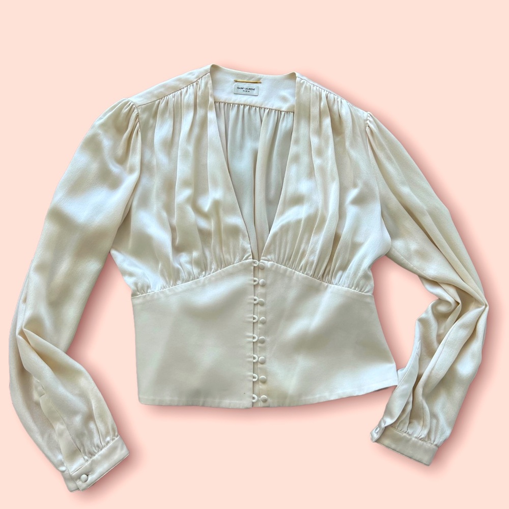 Saint Laurent Silk Blouse